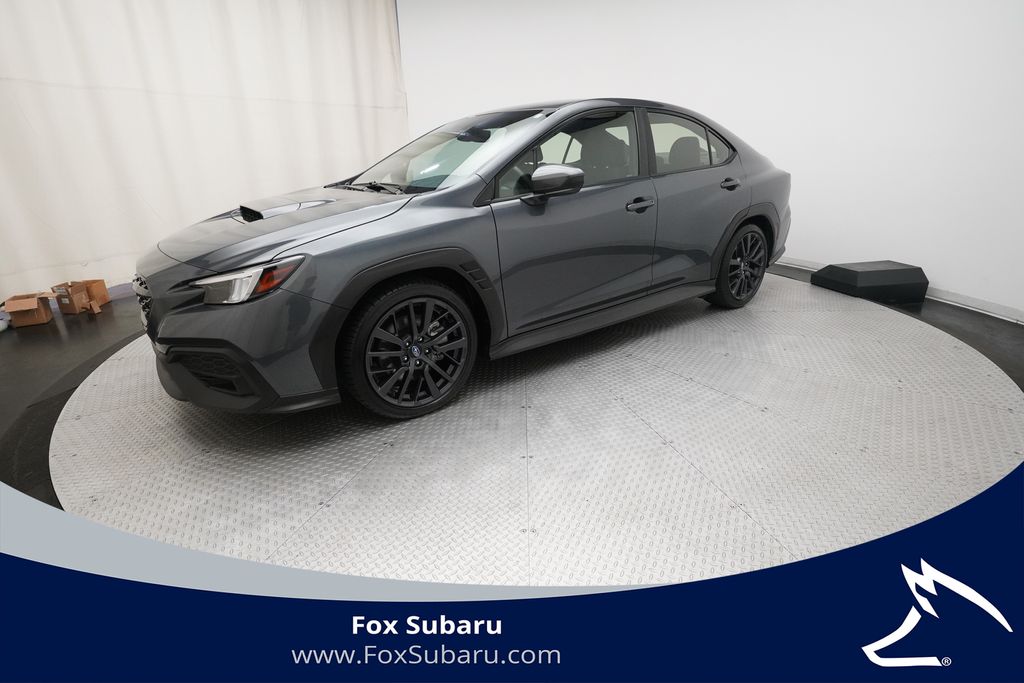 Magnetite Gray Metallic 2023 Subaru WRX Premium AWD Sedan All-Wheel Drive 6-Speed Manual