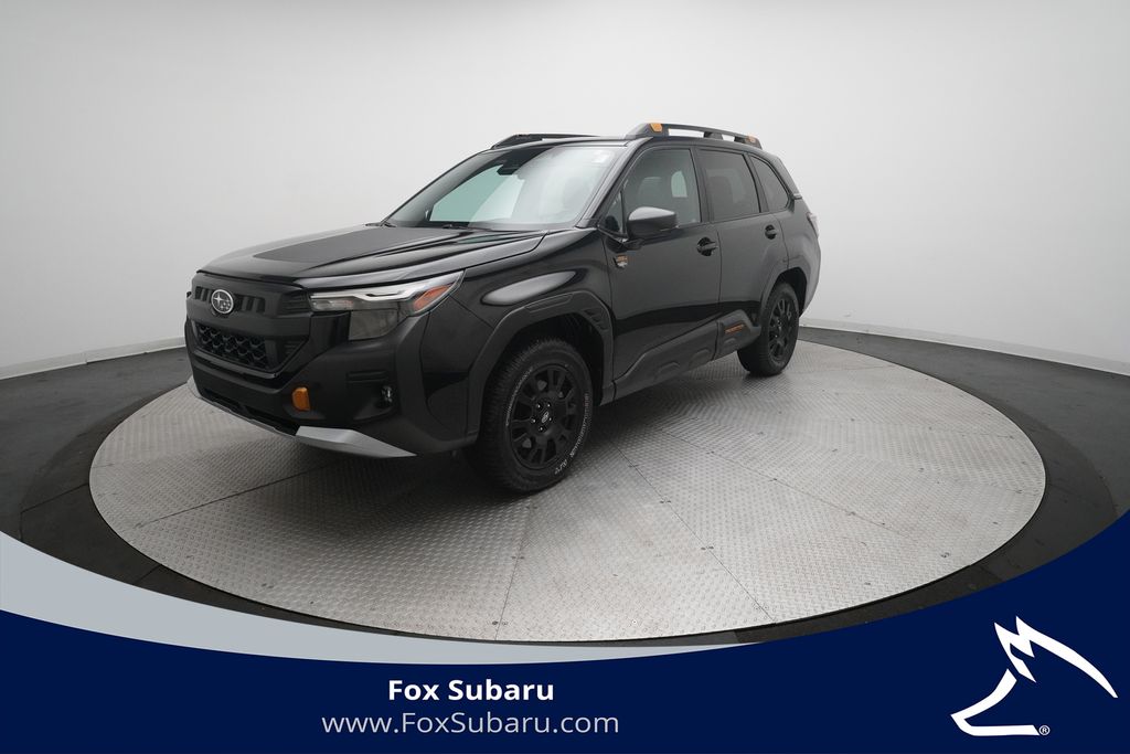 Crystal Black Silica 2026 Subaru Forester SUV / Crossover All-Wheel Drive Continuously Variable Transmission
