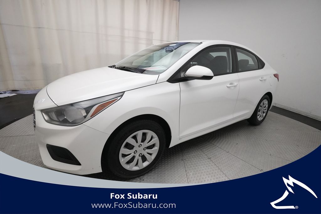 Frost White Pearl 2020 Hyundai Accent SE Sedan FWD Sedan Front-Wheel Drive Continuously Variable Transmission