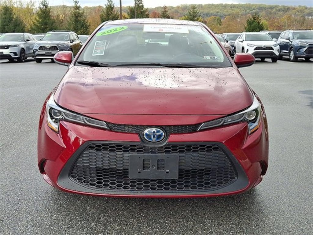 Certified 2022 Toyota Corolla Hybrid LE Sedan
