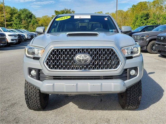 Certified 2018 Toyota Tacoma TRD Sport with VIN 3TMCZ5ANXJM188888 for sale in Thorndale, PA