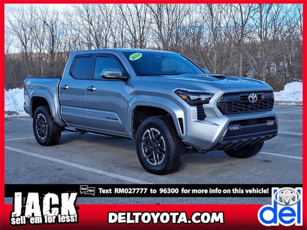 Used 2024 Toyota Tacoma 4WD TRD Sport Truck Double Cab