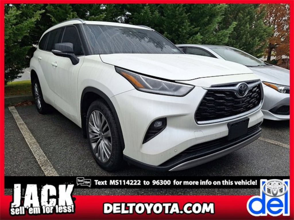 Certified 2021 Toyota Highlander Platinum SUV