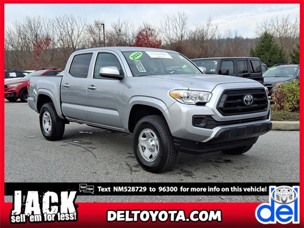 Certified 2022 Toyota Tacoma 4WD SR Truck Double Cab