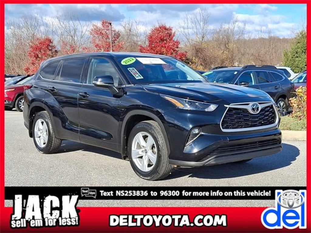 Certified 2022 Toyota Highlander LE SUV