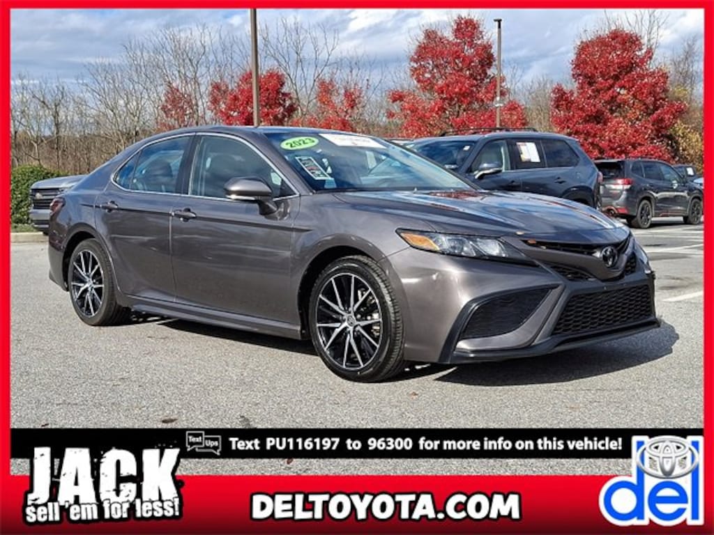 Certified 2023 Toyota Camry SE Sedan