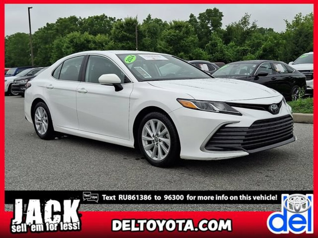 Certified 2024 Toyota Camry LE Sedan