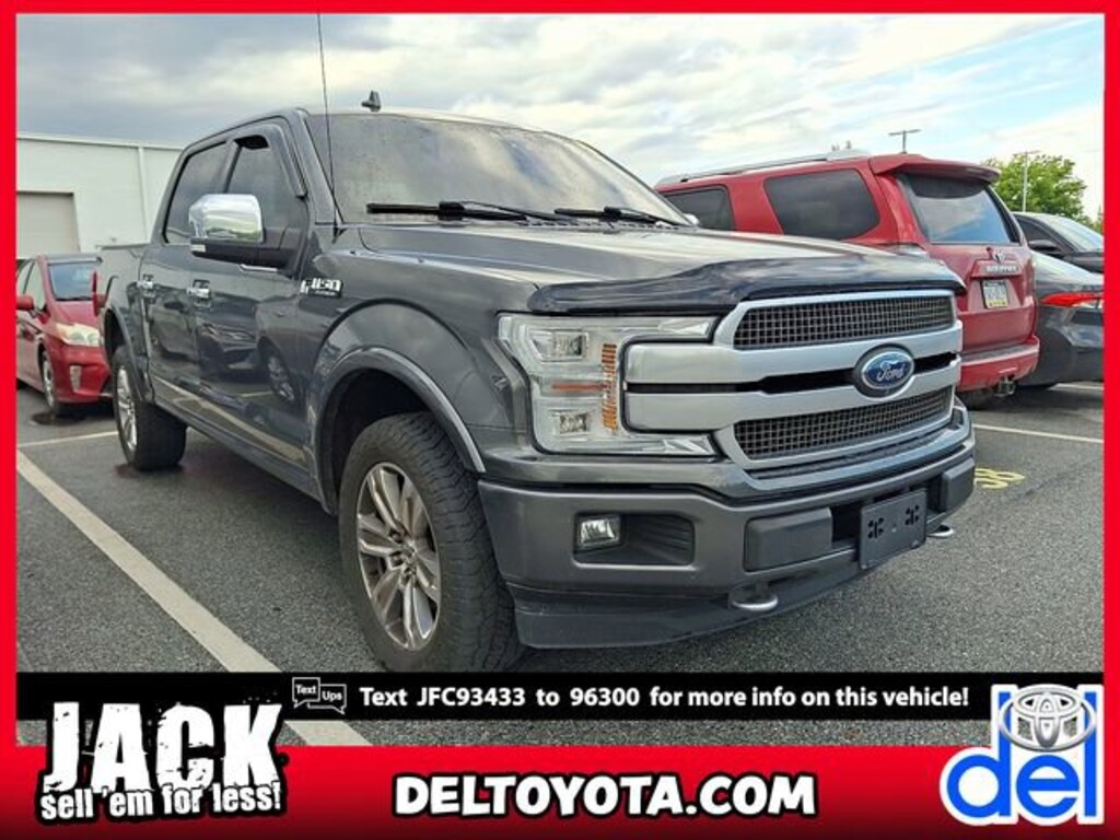 Used 2018 Ford F-150 Platinum Truck SuperCrew Cab