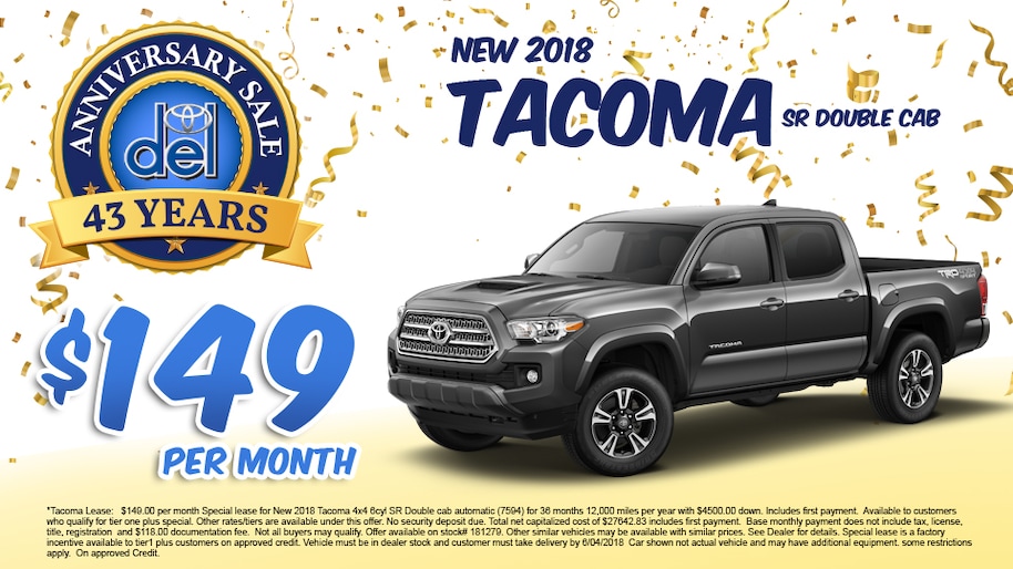 Del Toyota Inc. New & Used Car Dealership Serving Malvern, Coatesville, Downington & Exton PA