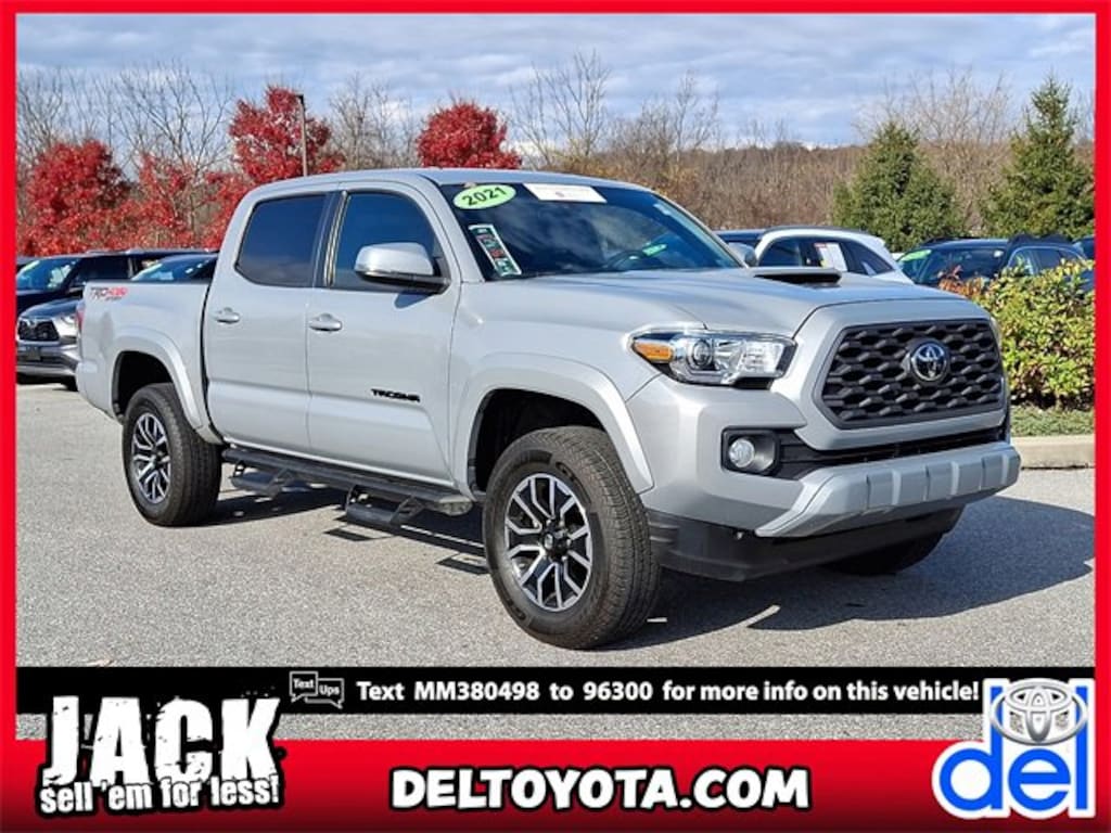 Certified 2021 Toyota Tacoma 4WD TRD Sport Truck Double Cab