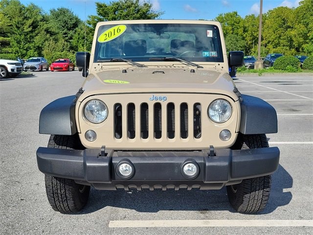 Used 2016 Jeep Wrangler Sport S with VIN 1C4AJWAG1GL259931 for sale in Thorndale, PA