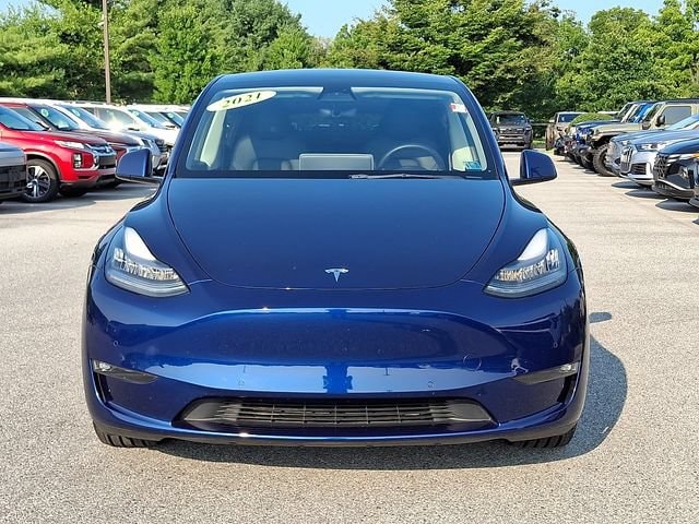 Used 2021 Tesla Model Y Long Range with VIN 5YJYGDEE6MF120659 for sale in Thorndale, PA