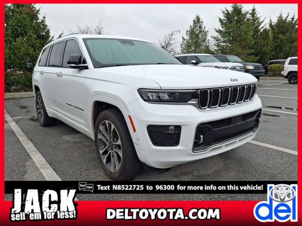 Used 2022 Jeep Grand Cherokee L Overland SUV