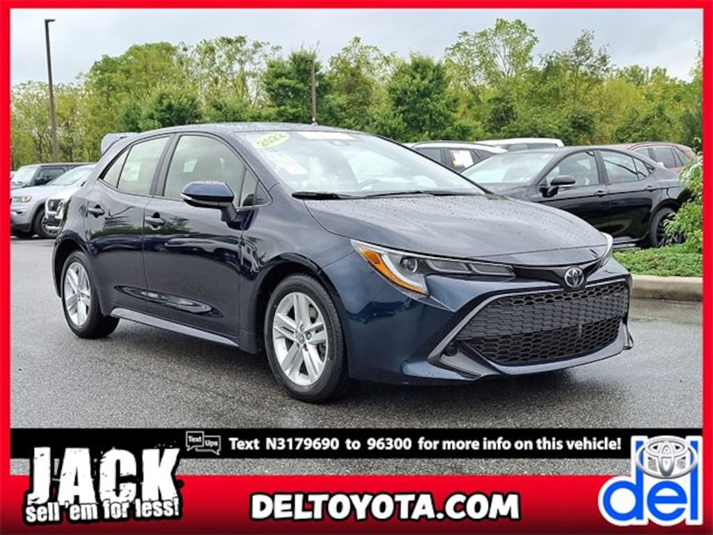 Certified 2022 Toyota Corolla Hatchback SE Hatchback