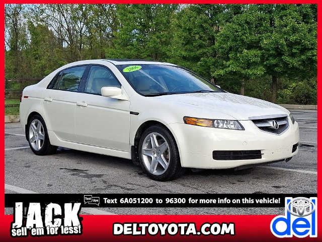 Used 2006 Acura TL Base with VIN 19UUA662X6A051200 for sale in Thorndale, PA