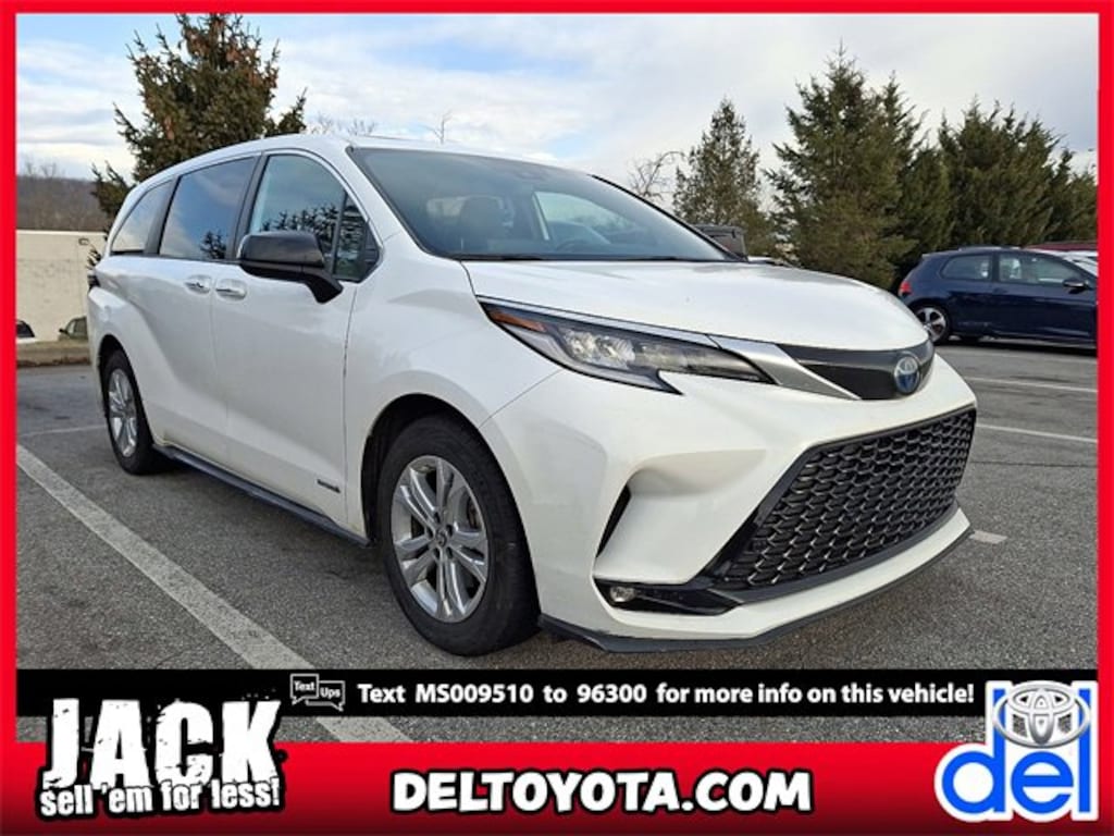 Certified 2021 Toyota Sienna XSE Van