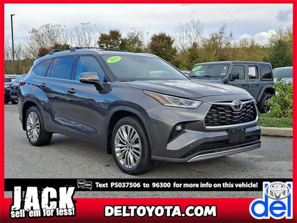 Used 2023 Toyota Highlander Platinum SUV