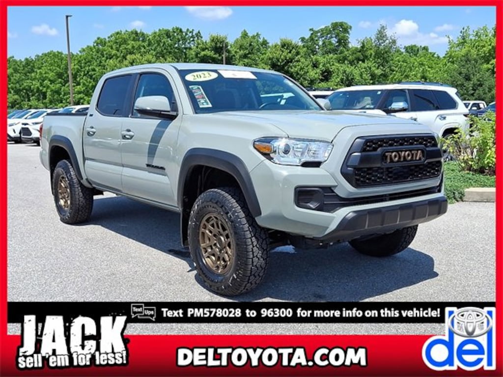Certified 2023 Toyota Tacoma 4WD Trail Edition Truck Double Cab