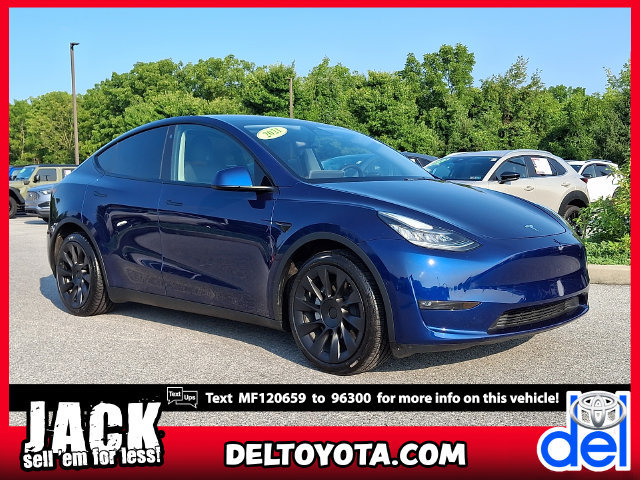 Used 2021 Tesla Model Y Long Range with VIN 5YJYGDEE6MF120659 for sale in Thorndale, PA