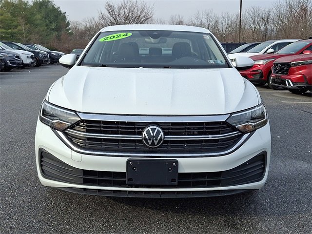 Used 2024 Volkswagen Jetta S with VIN 3VW5M7BU4RM011741 for sale in Thorndale, PA