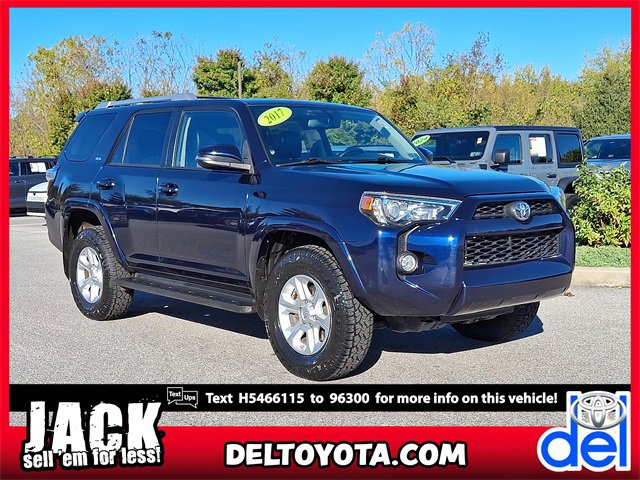 2017 Toyota 4Runner SUV 
