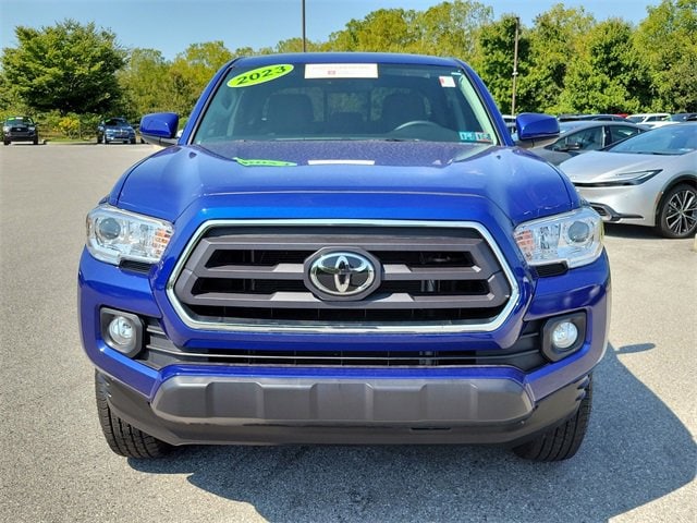 Certified 2023 Toyota Tacoma SR5 with VIN 3TYAX5GN1PT076661 for sale in Thorndale, PA