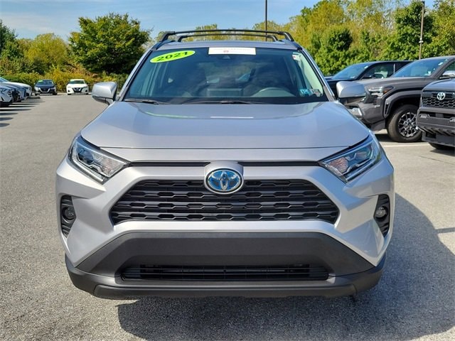 Certified 2021 Toyota RAV4 XLE with VIN 4T3RWRFV9MU034310 for sale in Thorndale, PA