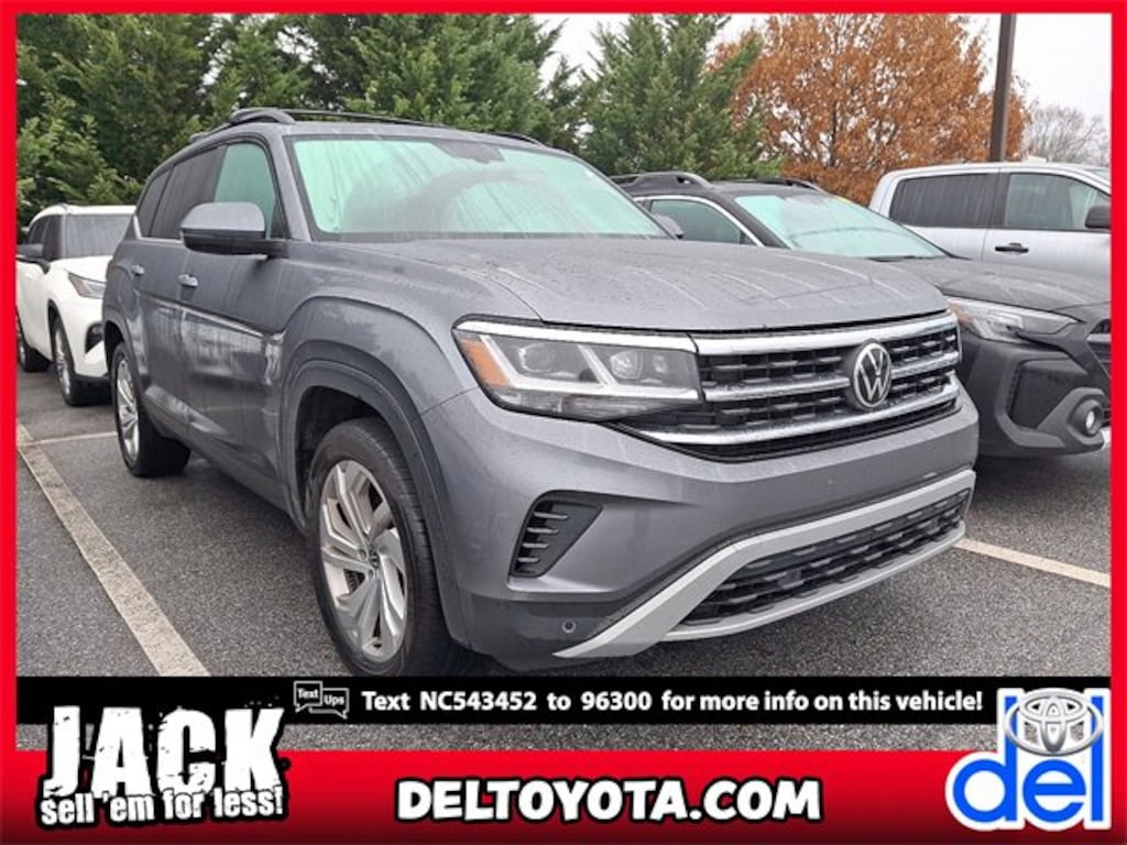 Used 2022 Volkswagen Atlas 3.6L V6 SE w/Technology SUV