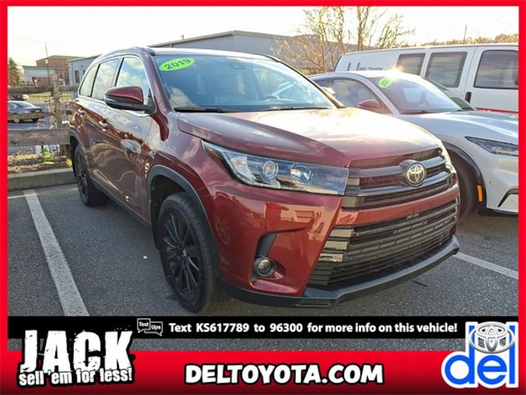 Certified 2019 Toyota Highlander SE SUV