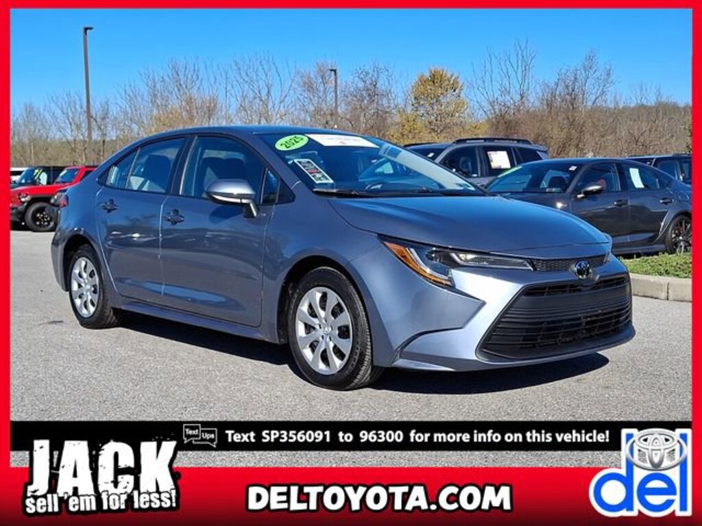 Certified 2025 Toyota Corolla LE Sedan