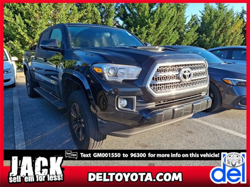 Used 2016 Toyota Tacoma TRD Sport Truck Double Cab
