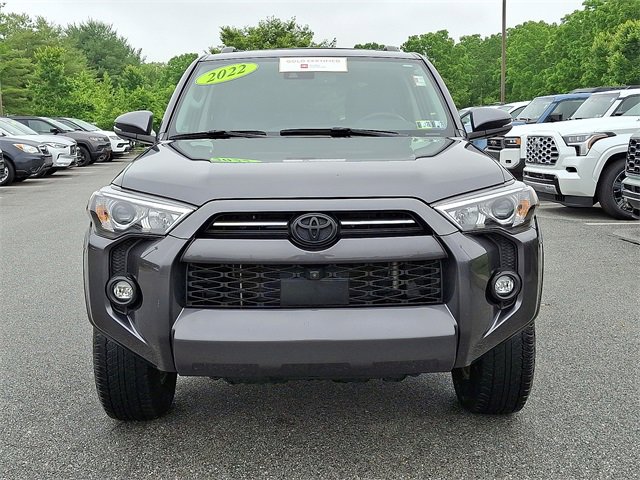 Certified 2022 Toyota 4Runner SR5 Premium with VIN JTENU5JRXN6015643 for sale in Thorndale, PA