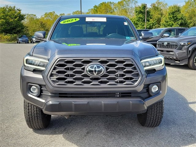 Certified 2021 Toyota Tacoma TRD Off Road with VIN 3TMCZ5AN7MM451407 for sale in Thorndale, PA