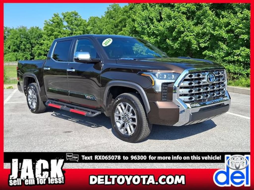 Certified 2024 Toyota Tundra 4WD 1794 Edition Hybrid Truck CrewMax