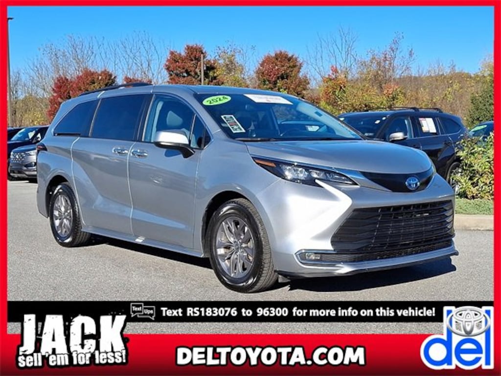 Used 2024 Toyota Sienna XLE Van Passenger Van