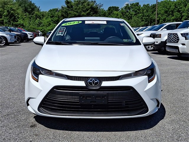 Certified 2024 Toyota Corolla LE with VIN 5YFB4MDE2RP195872 for sale in Thorndale, PA