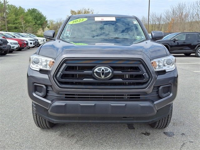 Certified 2022 Toyota Tacoma SR with VIN 3TMCZ5AN8NM529498 for sale in Thorndale, PA