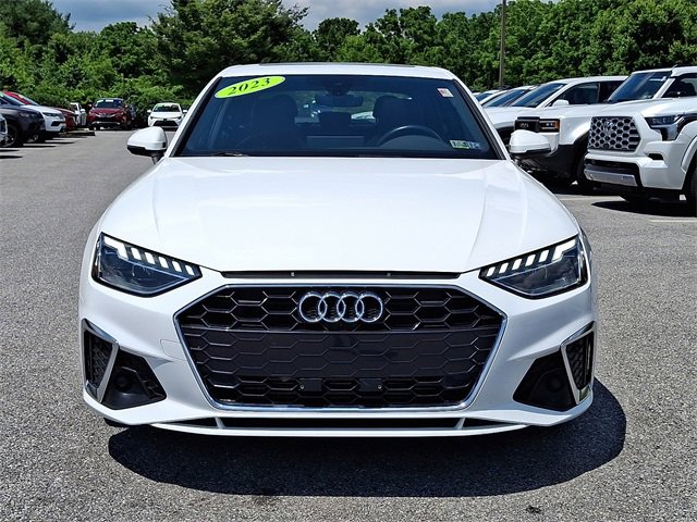 Used 2023 Audi A4 Premium Plus with VIN WAUEAAF47PN005807 for sale in Thorndale, PA