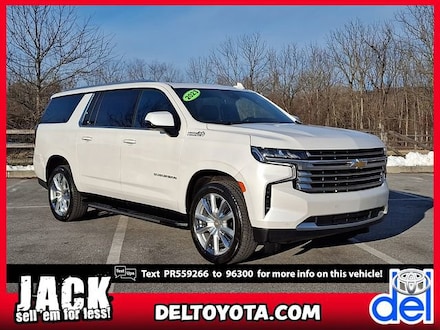 Featured Used 2023 Chevrolet Suburban High Country SUV 260541A for Sale near West Chester, PA