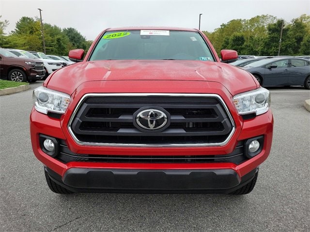 Certified 2022 Toyota Tacoma SR5 with VIN 3TYCZ5AN5NT081113 for sale in Thorndale, PA