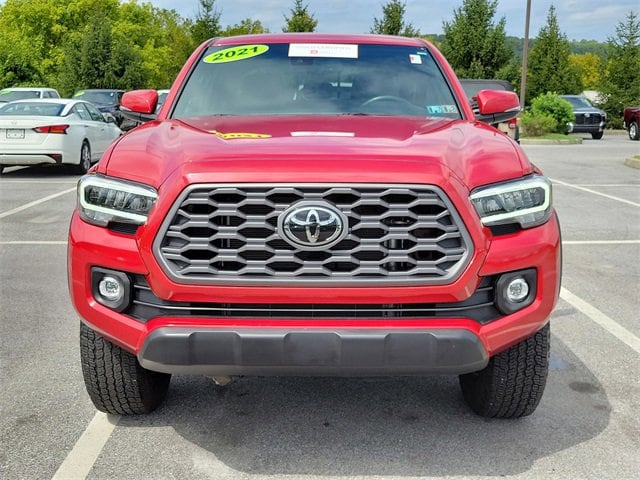 Certified 2021 Toyota Tacoma TRD Off Road with VIN 3TYCZ5AN1MT050455 for sale in Thorndale, PA