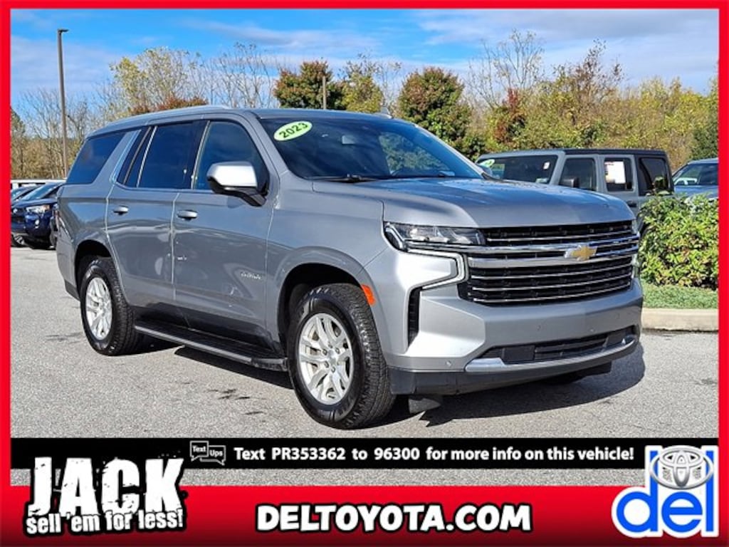 Used 2023 Chevrolet Tahoe LT SUV