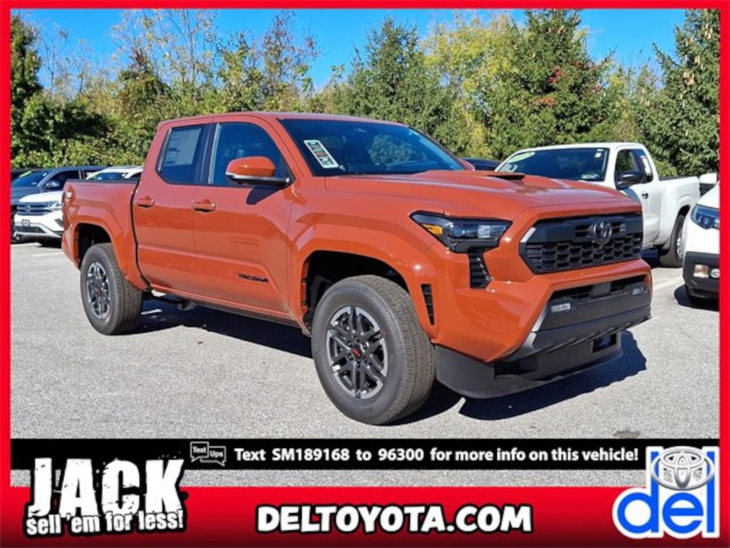 New 2025 Toyota Tacoma TRD Sport Truck Double Cab