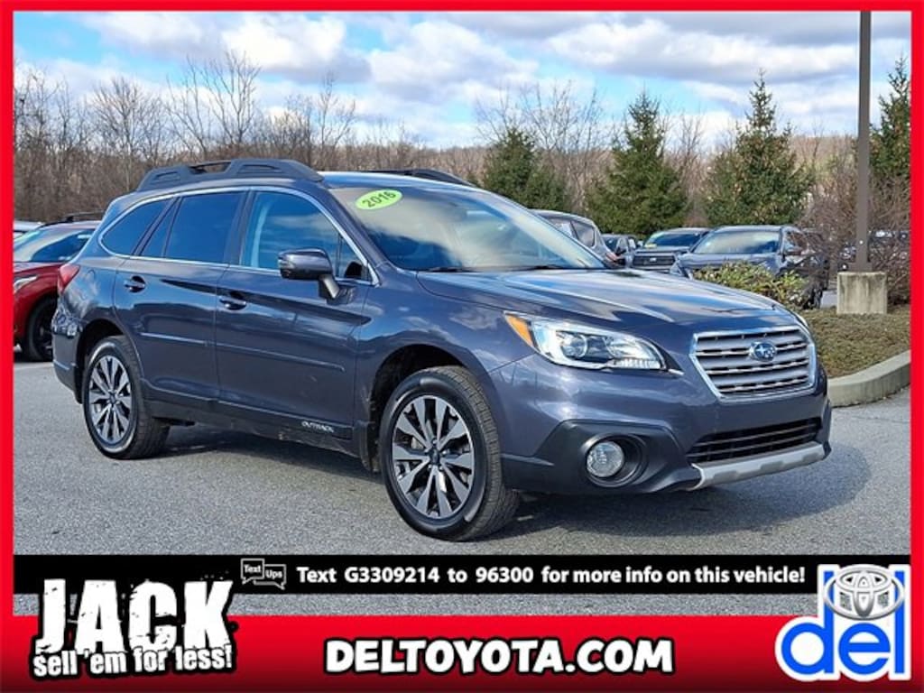 Used 2016 Subaru Outback 2.5i Limited SUV