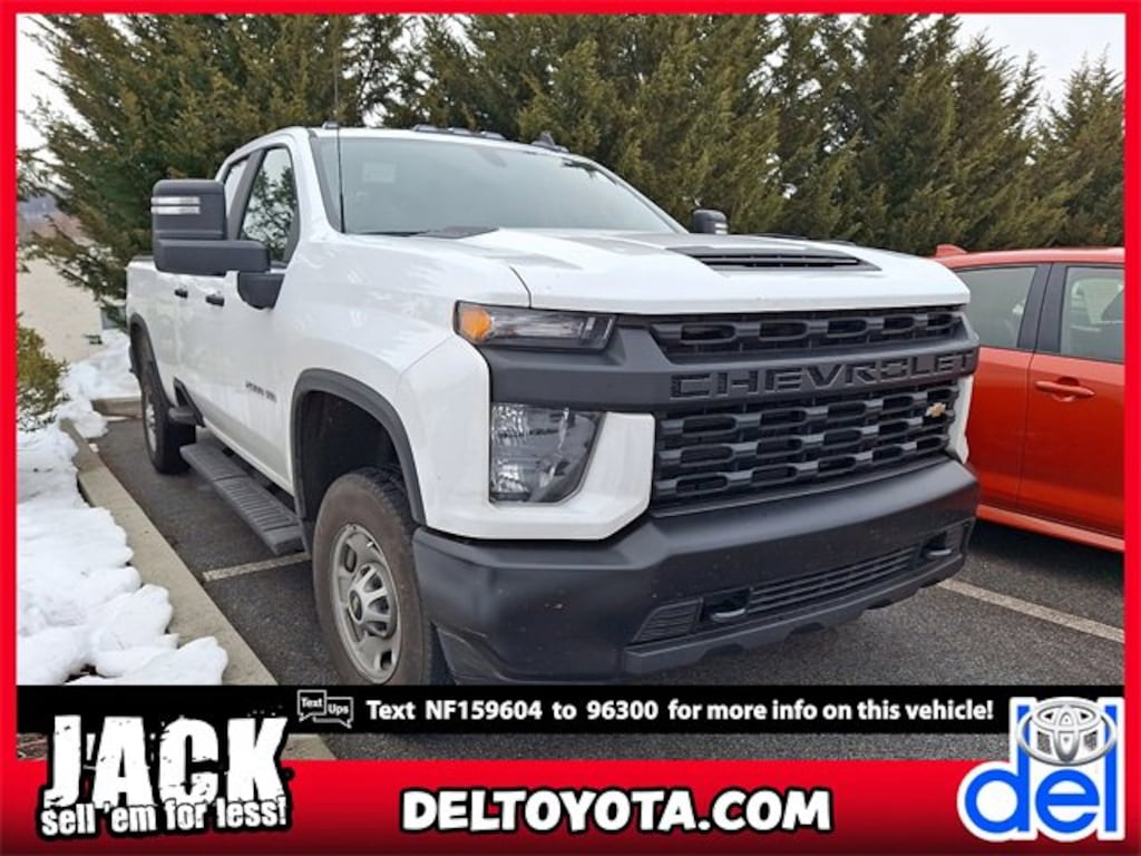 Used 2022 Chevrolet Silverado 2500HD Work Truck Truck Double Cab