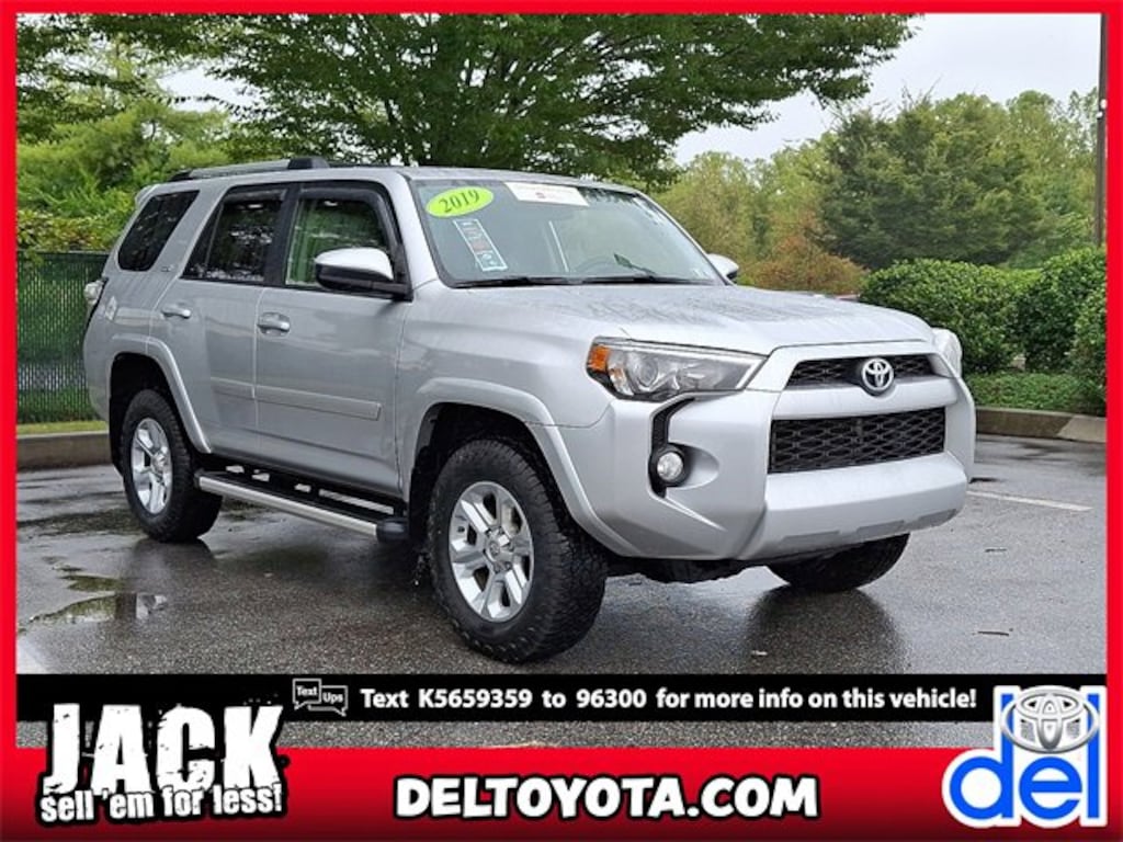 Certified 2019 Toyota 4Runner SR5 SUV