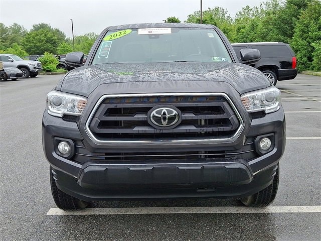 Certified 2022 Toyota Tacoma SR5 with VIN 3TMCZ5AN4NM524282 for sale in Thorndale, PA