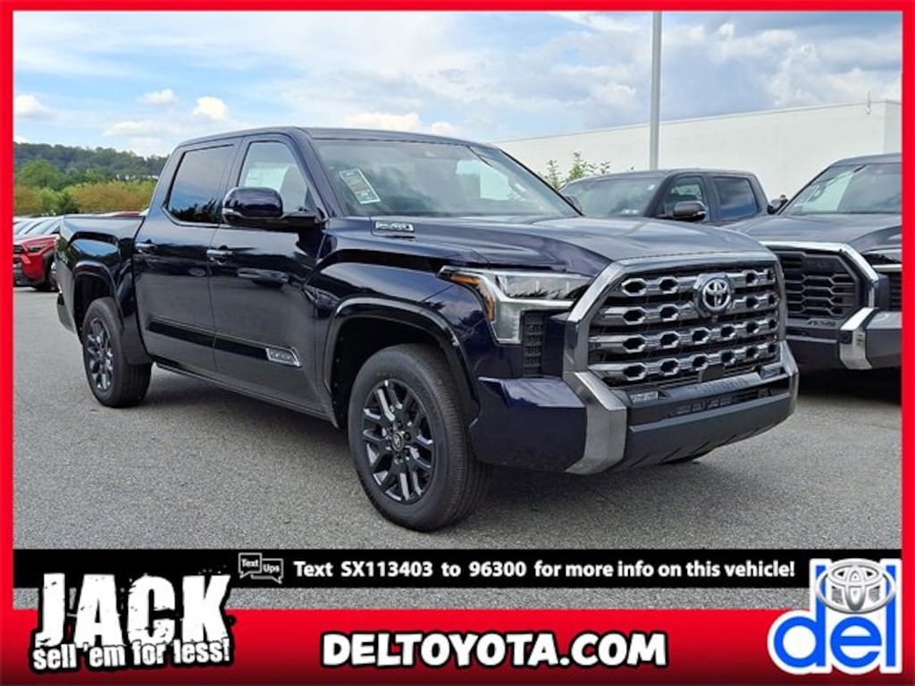 New 2025 Toyota Tundra i-FORCE MAX Platinum i-FORCE MAX Truck CrewMax
