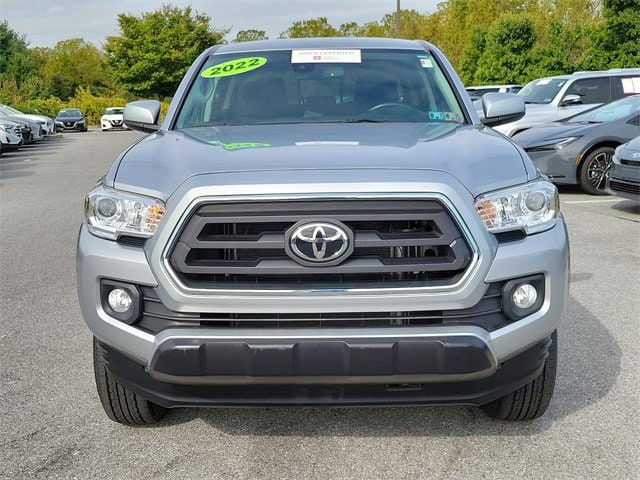 Certified 2022 Toyota Tacoma SR5 with VIN 3TMCZ5AN9NM467383 for sale in Thorndale, PA