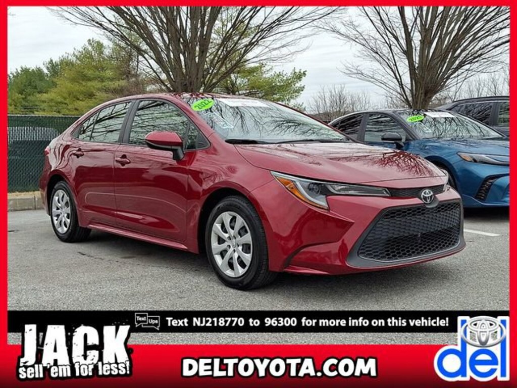 Certified 2022 Toyota Corolla LE Sedan